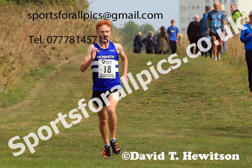 Boys and Girls under-15s 2022 Farringdon Cross Country, Sunderland, Saturday, Sept. 3rd. Photo: David T. Hewitson/Sports for All Pics